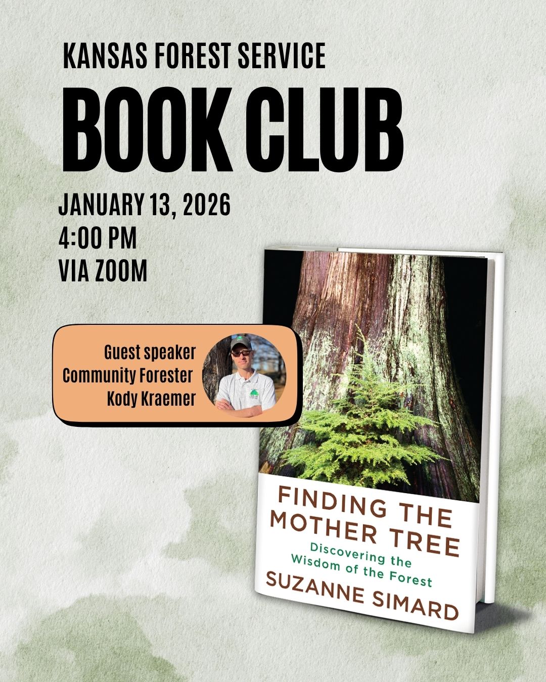 January 2025 Book Club Flyer