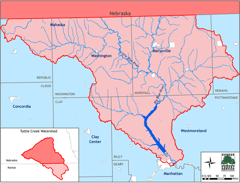 Tuttle Creek Reservoir Watershed